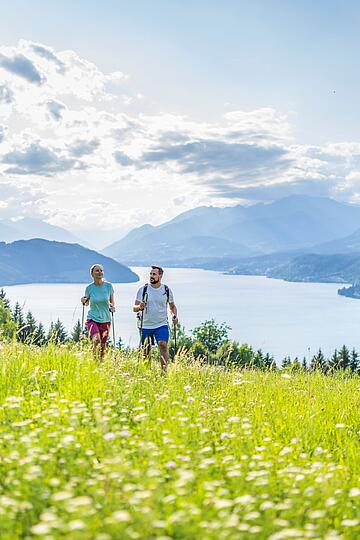 Blühende Almwiesen säumen den Via Paradiso Weitwanderweg © Gert Perauer_MBN Tourismus