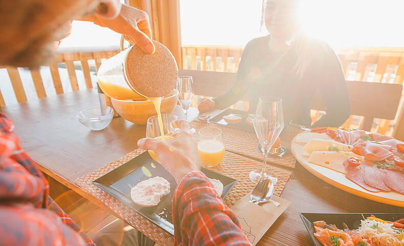 Kulinarisches Abendessen am Goldeck © Sam Strauss_Goldeck Bergbahnen