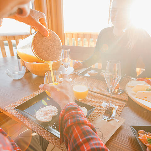 Kulinarisches Abendessen am Goldeck © Sam Strauss_Goldeck Bergbahnen