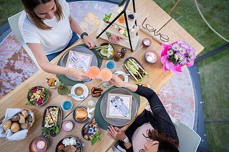 ZEIT für Freunde: Winter-Brunch in der Glaskuppel