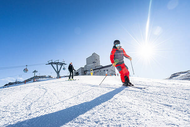 Skifahren auf der Südseite der Alpen © Mathias Prägant_MBN