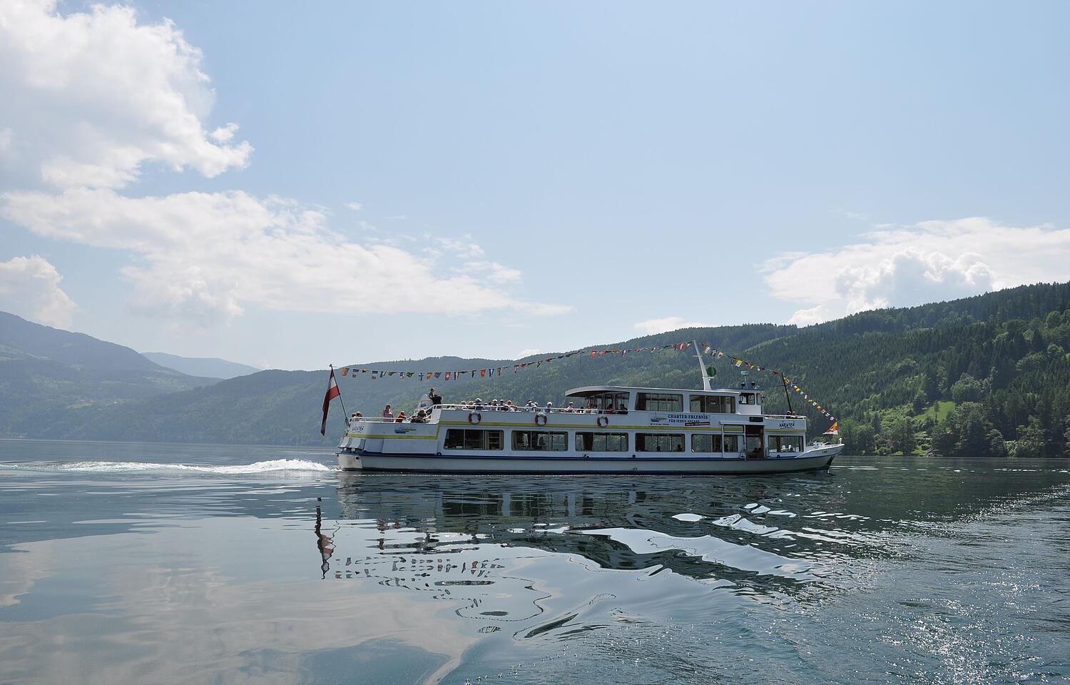 Schifffahrt über den Millstätter See © Millstätter See Schifffahrt