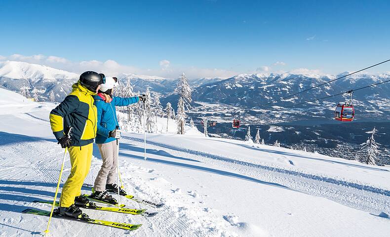 Skifahren am Goldeck © Gert Perauer_MBN Tourismus