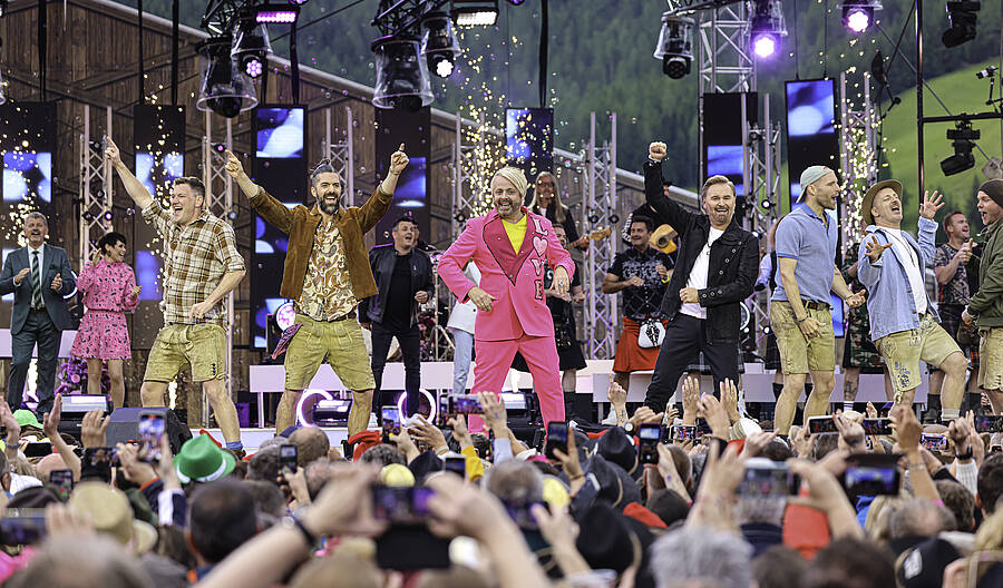 Wenn die Musi spielt Sommer Open Air Bad Kleinkirchheim © Arno Gruber sen._MBN Tourismus