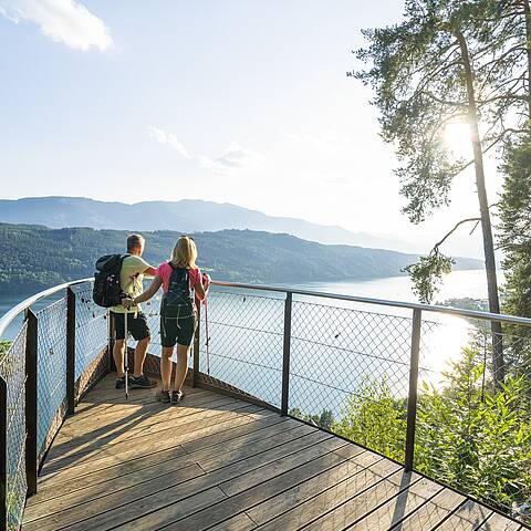 Aussichtsplattform Millstätter See © Gert Perauer_MBN Tourismus