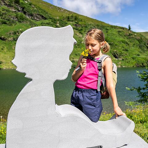 Heidi-Statue ZEITplatz Falkert ©Gert Perauer_MBN Tourismus