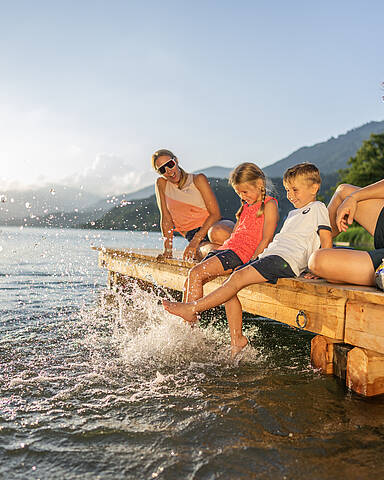 Pause nach dem Radfahren rund um den Millstätter See © Gert_Perauer_MBN Tourismus
