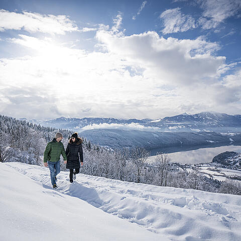 Im Schnee wandern Sternenbalkon ©Gert Perauer_MBN Tourismus