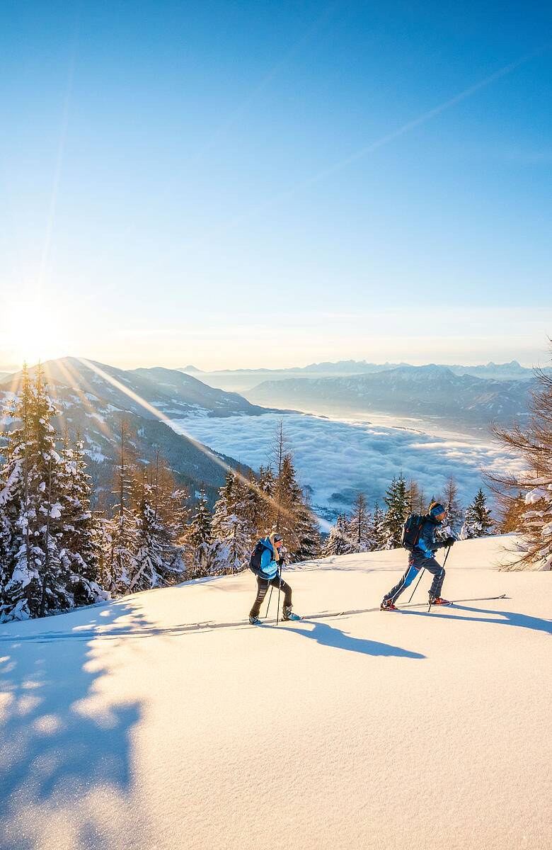 Skitouren Millstaetter Alpe © Gert Perauer_MBN Tourismus