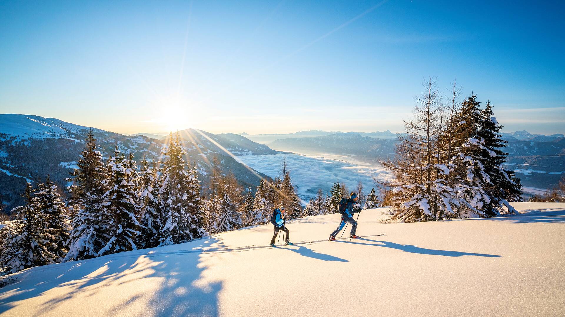 Skitouren Millstaetter Alpe © Gert Perauer_MBN Tourismus