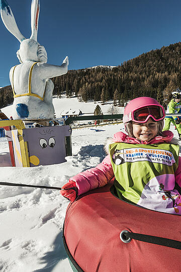 alleine Skifahren © Krainer Wulschnig