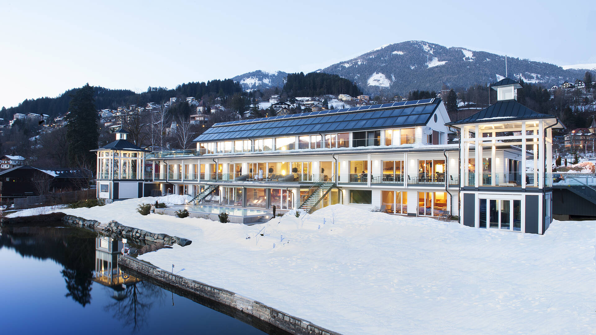 Badehaus Millstätter See Winter © Nina Hader_Badehaus Millstätter See Badehaus Millstätter See Winter © Nina Hader_Badehaus Millstätter See