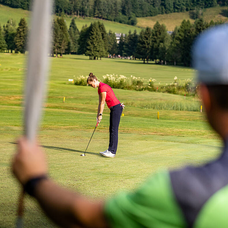 Golfen ist der beste Geduldssport © Mathias Prägant