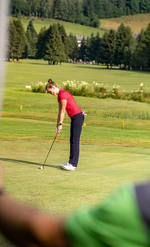 Golfen ist der beste Geduldssport © Mathias Prägant