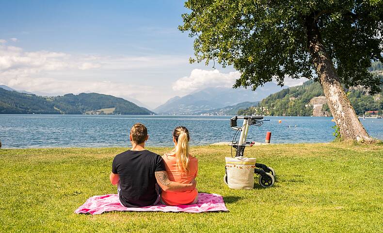 Blühende Almwiesen entlang der barrierefreien Wege in den Nockbergen © Michael Stabentheiner_Kärnten Werbung