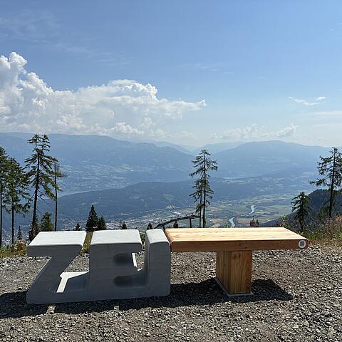 ZEITplatz am Goldeck © Goldeck Bergbahnen