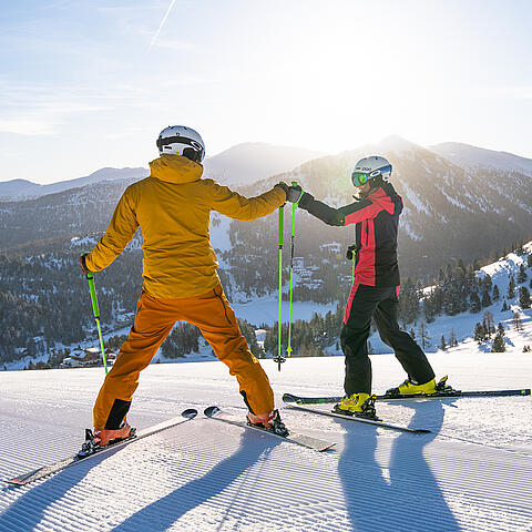 Skifahren lernen auf der Turracher Höhe Skifahren lernen auf der Turracher Höhe