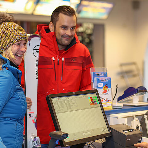 Skiverleih Bad Kleinkirchheim: Skiverleih die 2, Intersport, u.v.m. © Arno Gruber Jun.