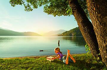 Camping zu 2. am Millstätter See © Franz Gerdl_Kärntner Werbung