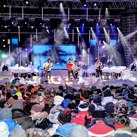 Stars wie Stefanie Hertl sorgen für stimmungsvolle Atmosphäre in Bad Kleinkirchheim © BRM Arno Gruber sen. 