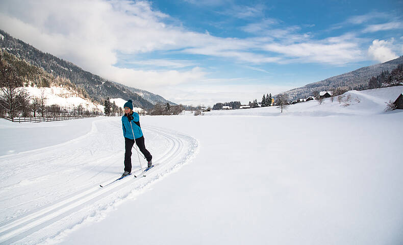 Abseits_der_Piste_Langlaufen_Gnesau© Franz Gerdl_BPN_MBN Tourismus