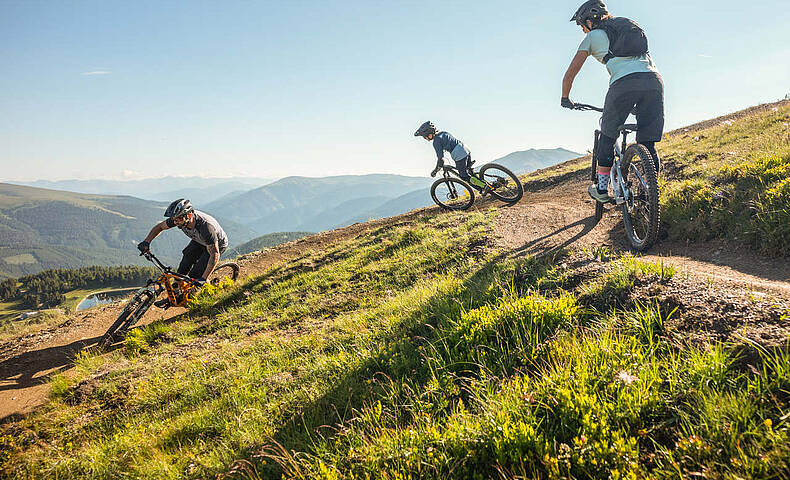 Radtrail auf der Turracher Höhe ©Luca Tribondeau_Turracher Hoehe