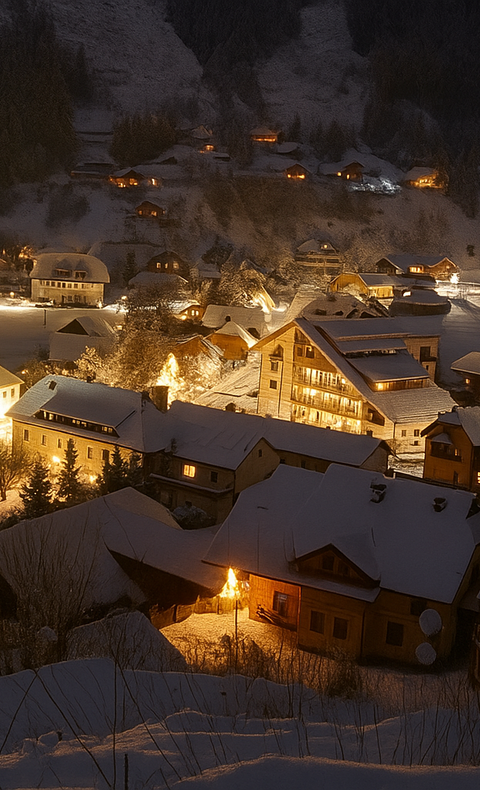Ebene Reichenau Winter