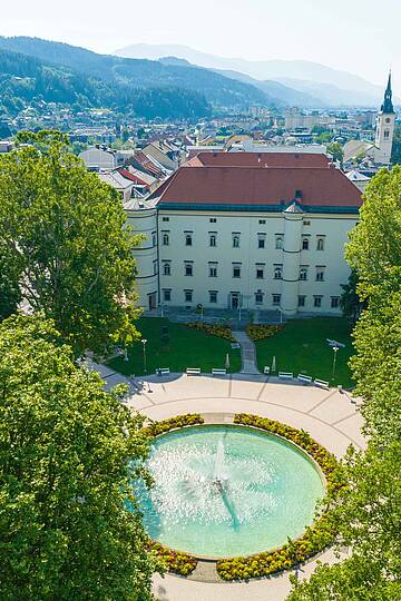 Schloss Porcia von oben © PSB Media_TVB Spittal