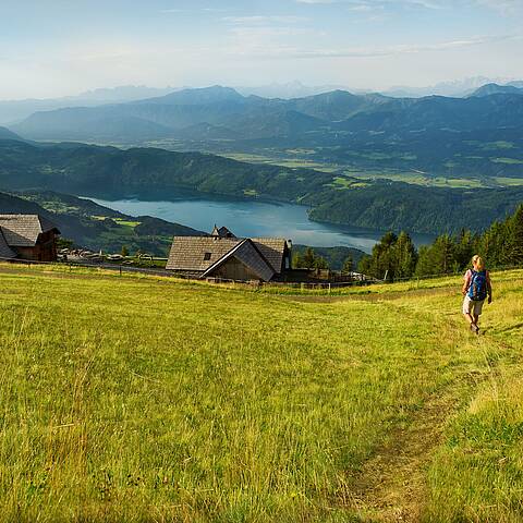 Historische Dörfer und pittoreske Landschaften entlang des Alpe Adria Trails © Franz Gerdl_Kärnten Werbung