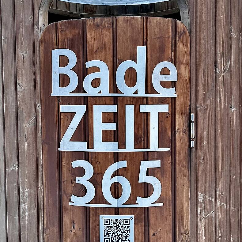 Kabine für Kaltbaden
