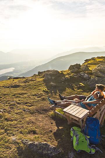 Bänke am Weg der Liebe © Franz Gerdl_MBN Tourismus