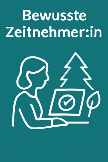 Bewusste Zeitnehmer:innen © AI generated Image