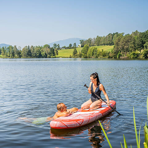 Die Sonne am Maltschacher See genießen © Franz Gerdl _MBN Tourismus