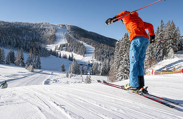 Skispaß auf der Hochrindl © Christoph Rossmann_MBN Tourismus Skispaß auf der Hochrindl © Christoph Rossmann_MBN Tourismus