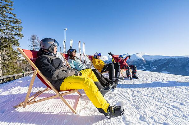 Sonnenskilauf in Bad Kleinkirchheim mit der Familie © Mathias Prägant_MBN Tourismus