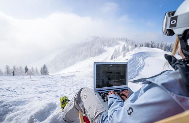 Workation Österreich - Skifahren in Bad Kleinkirchheim, Kärnten © Gert Perauer_MBN Tourismus