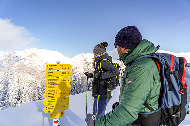 Schneeschuhwandern Nockberge © Mathias_Praegant_MBN Tourismus
