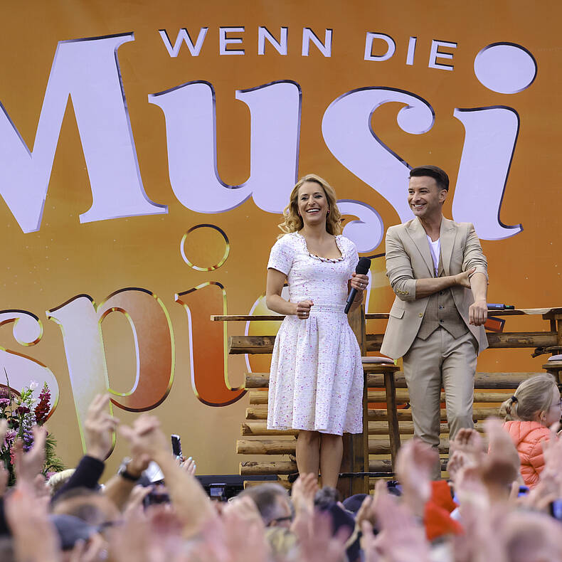 Stefanie Hertel & Marco Ventre Sommer Open Air © Arno Gruber sen._MBN Tourismus