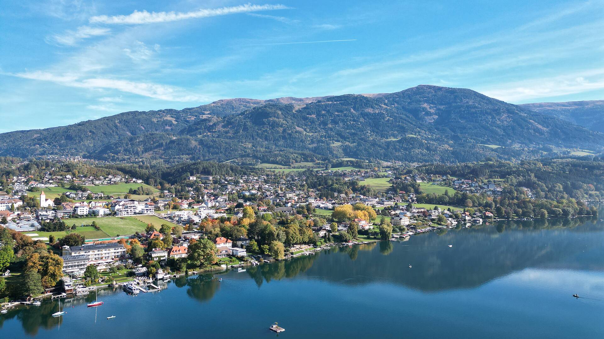 Panorama Seeboden Sommer