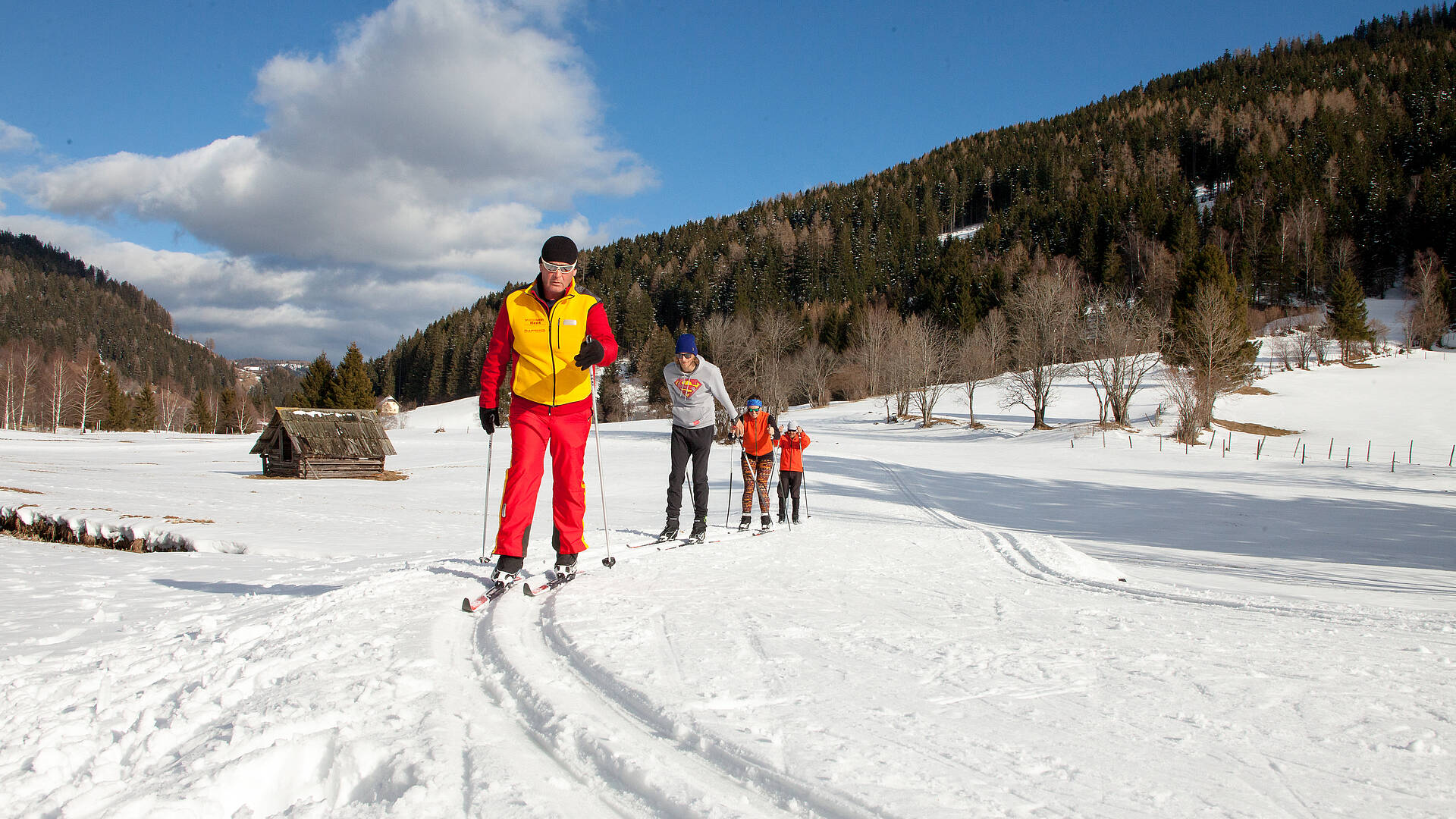 Langlaufen in der Region Bad Kleinkirchheim © Mathias Prägant_MBN Tourismus