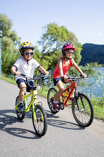 Radfahren rund um den Millstätter See mit Familie © Gert_Perauer_MBN Tourismusa