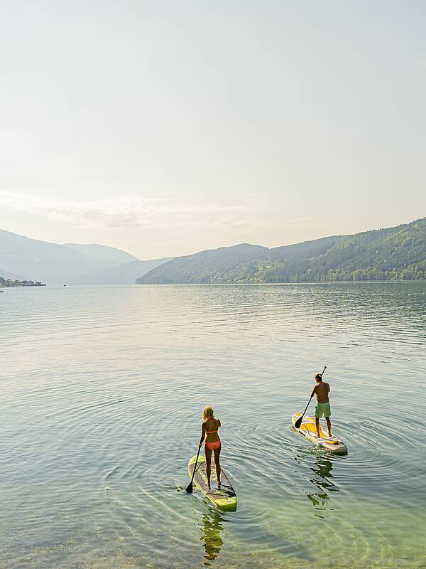 Stand Up Paddeln am Millstätter See © Franz Gerdl_MBN Tourismus