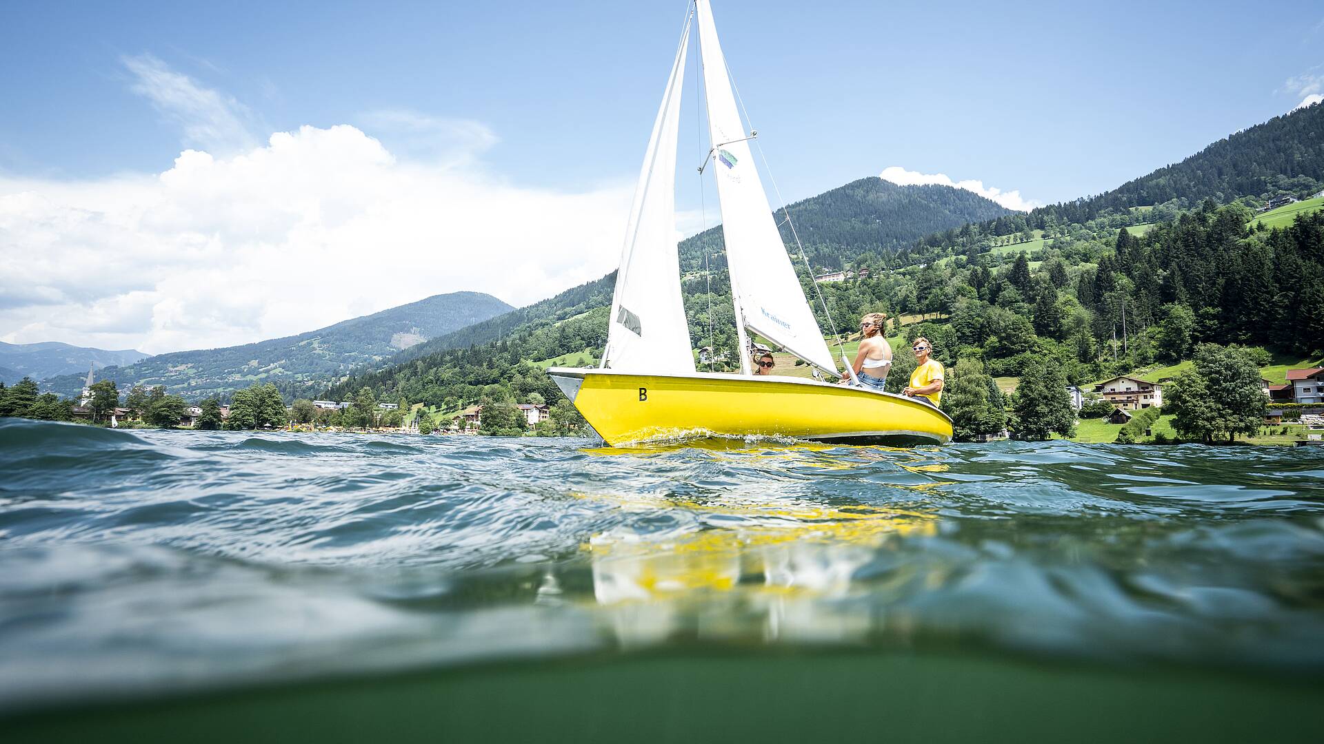 Morgenstimmung am Millstätter See, mit dem Nebe © Gert Perauer_MBN Tourismus