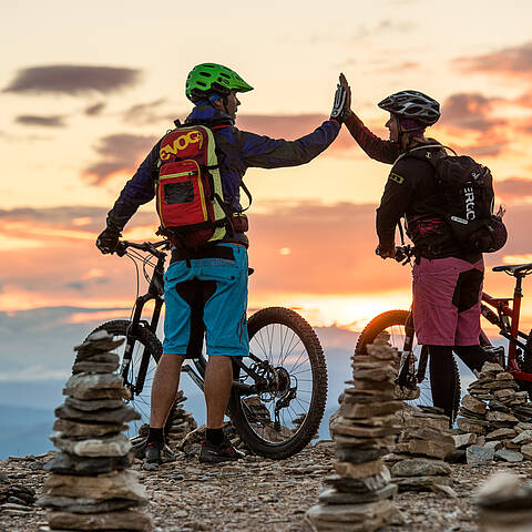 Radfahren bei Sonnenuntergang  © Franz Gerdl_BKK