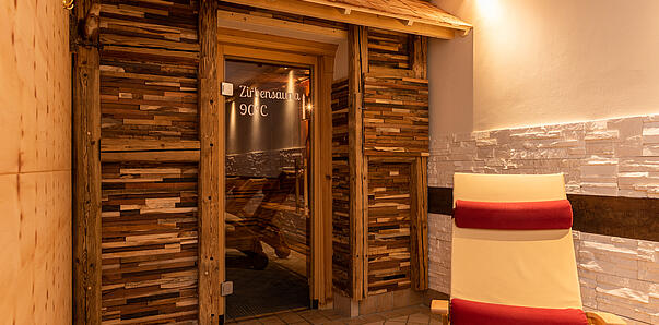 Zirbensauna im Hotel Almrausch © Hotel Almrausch Franz Gerdl