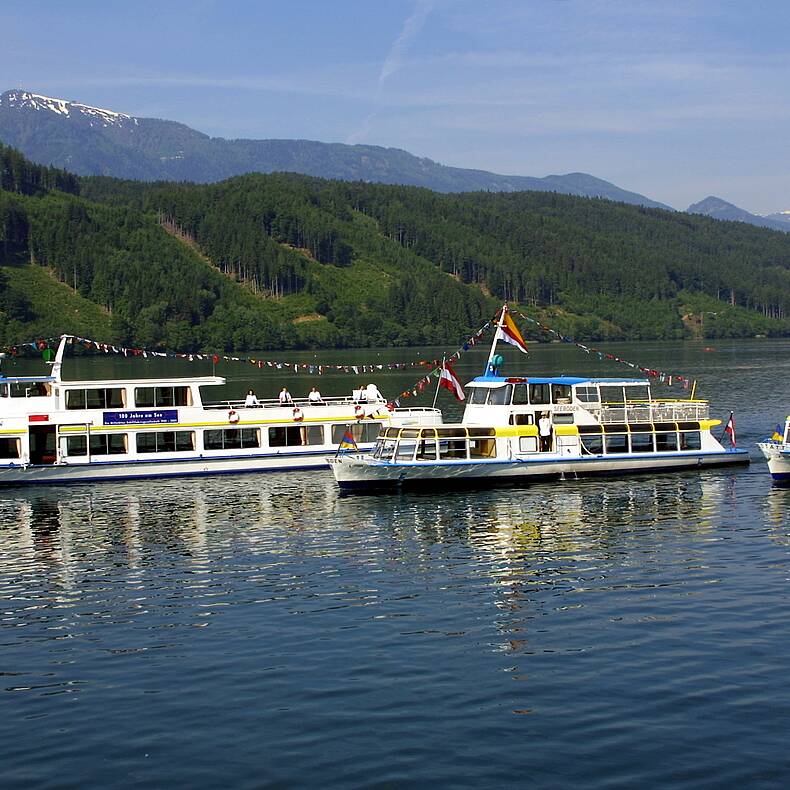 Millstätter See Schifffahrt im Frühling © Millstätter See Schifffahrt