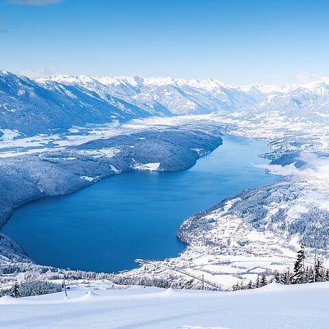 Millstätter See im Winter © Gert Perauer_MBN Tourismus