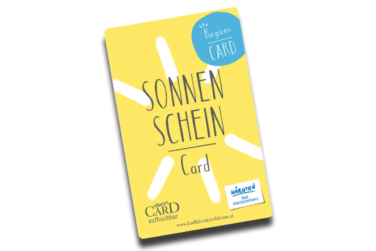 Sonnenschein Card © MBN Tourismus Sonnenschein Card© MBN Tourismus