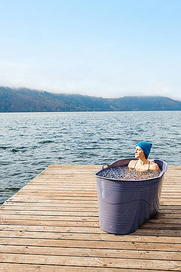 Eisbaden in der Region Millstätter See - Bad Kleinkirchheim - Nockberge © Michael Stabentheiner_Kärnten Werbung