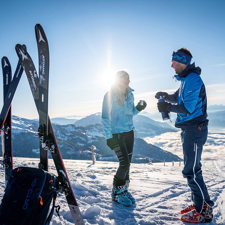 Skitour über dei Millstätter Alpe © Gert Perauer_MBN Tourismus